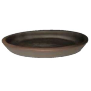 Spodek Keca, owalny, 235x140 mm., czerwona glina