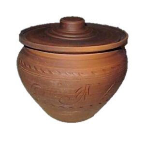 Waza ceramiczna, czerwona glina