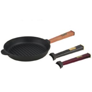 Żeliwna patelnia grillowa
