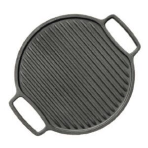 Dwustronnia grill okrągła taca